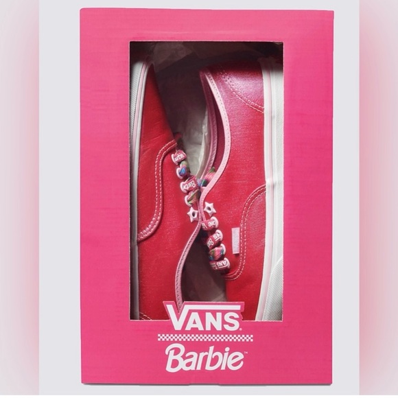 Vans Shoes - NEW pink Barbie van platform sz 8.5